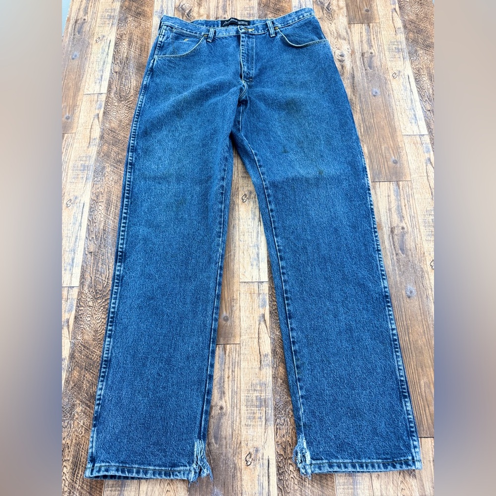 Wrangler Jeans Men's Size 36x34 George Strait Cowboy Cut Western Ranch Workwear